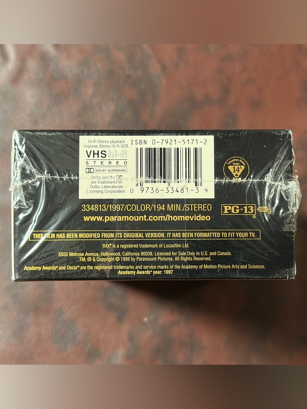 Titanic VHS Box Set - Unopened - Picture 4 of 4